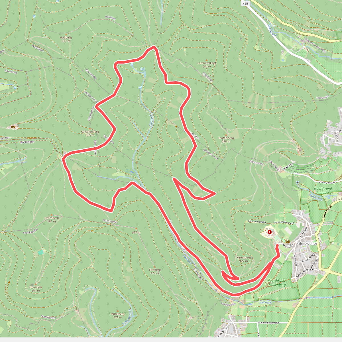 Eichhörnchenweg Gleisweiler