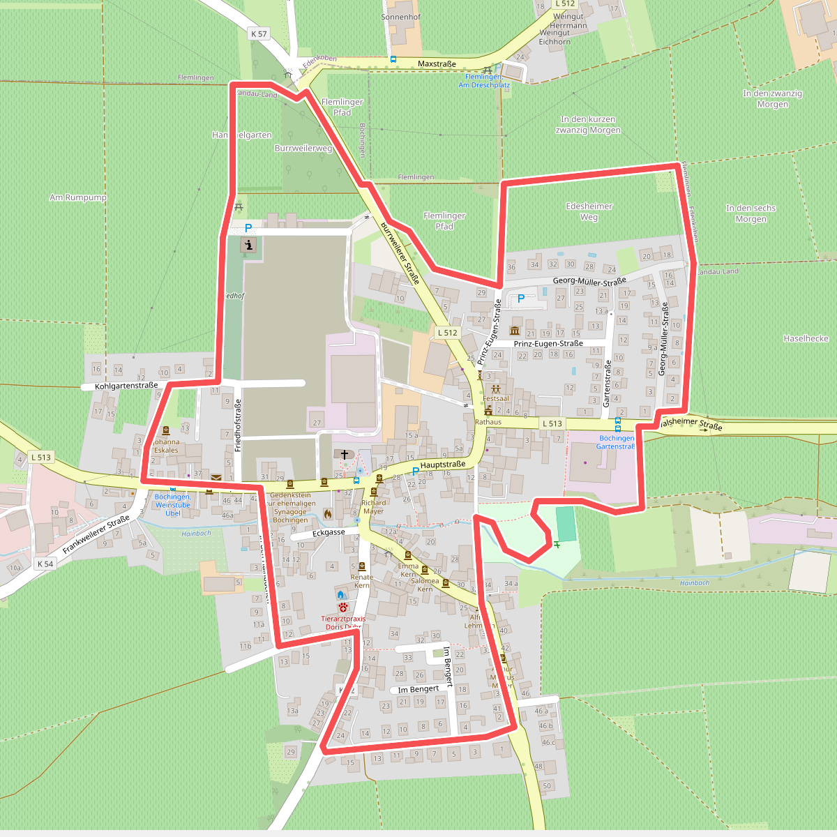 Feierabendweg Böchingen