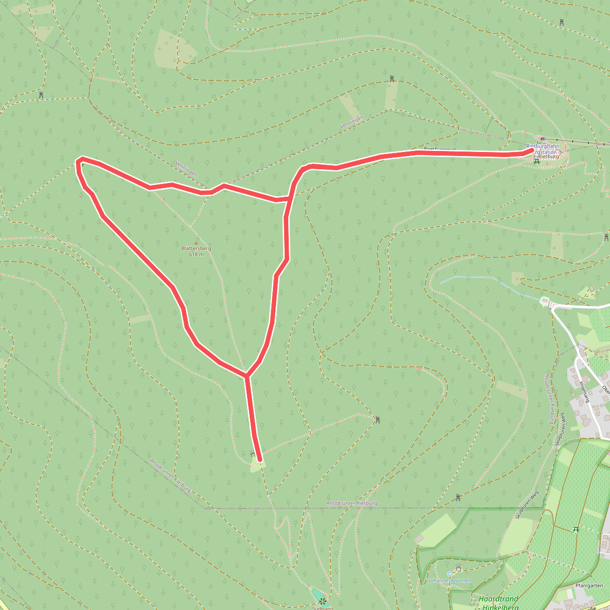 Rietburgrundweg Rhodt