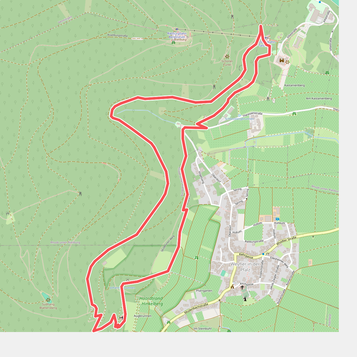 Theresienweg Rhodt