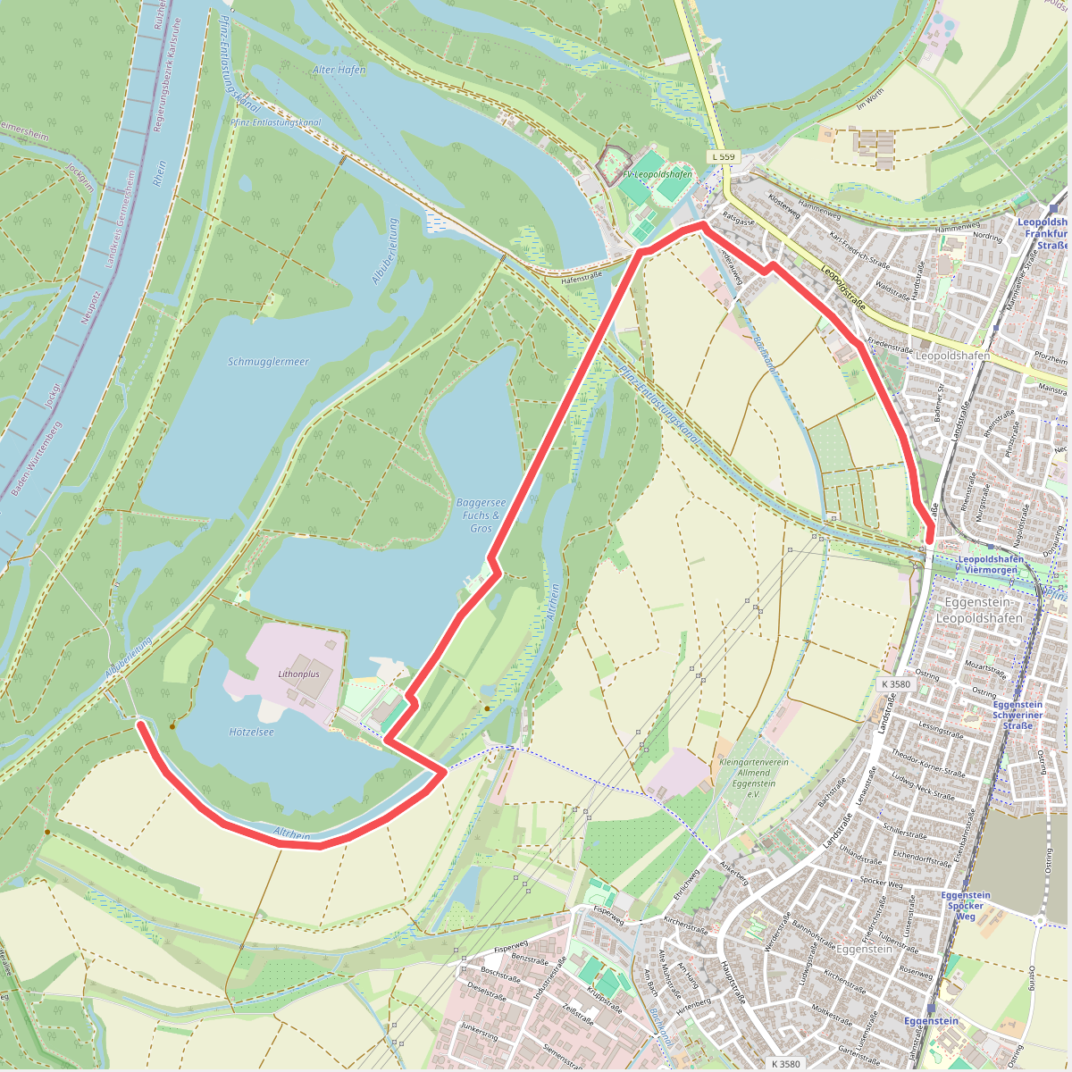 Entdeckungspfade "Historische Rheinübergänge" Tour 1