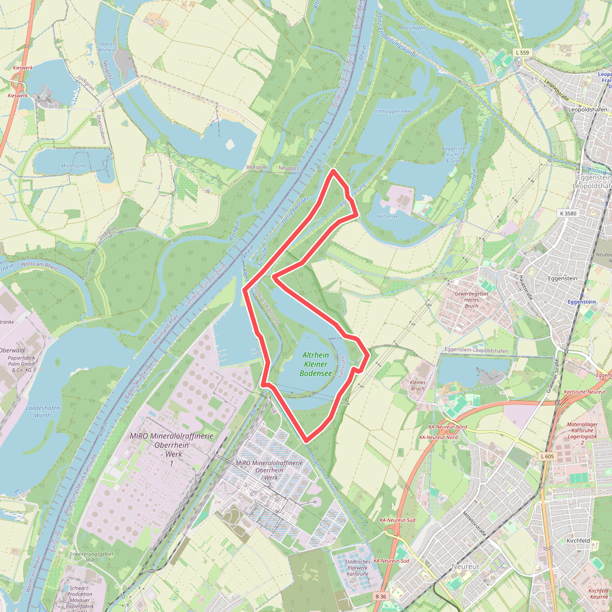 Rund um den kleinen Bodensee
