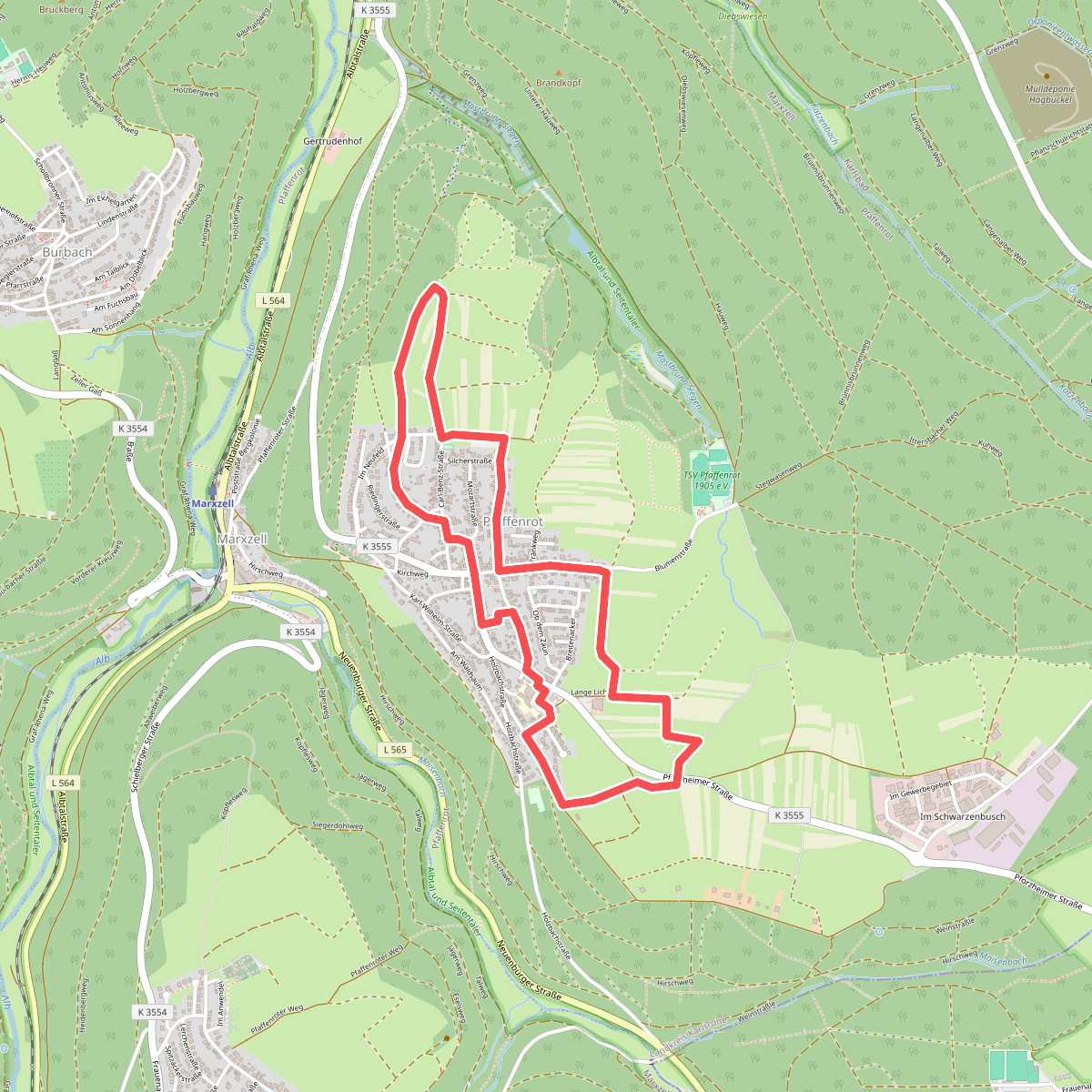 Pfaffenroter Kreuzweg
