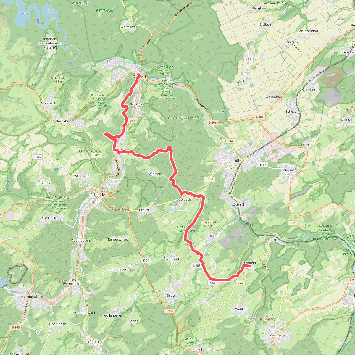 Gemünd - Steinfeld · Eifelsteig etappe 5