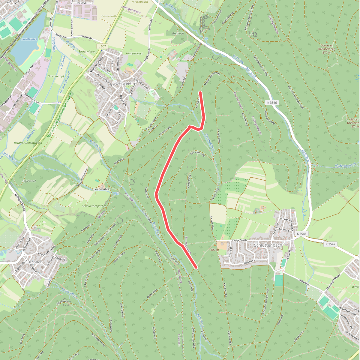 Metzgerweg - Winterberg