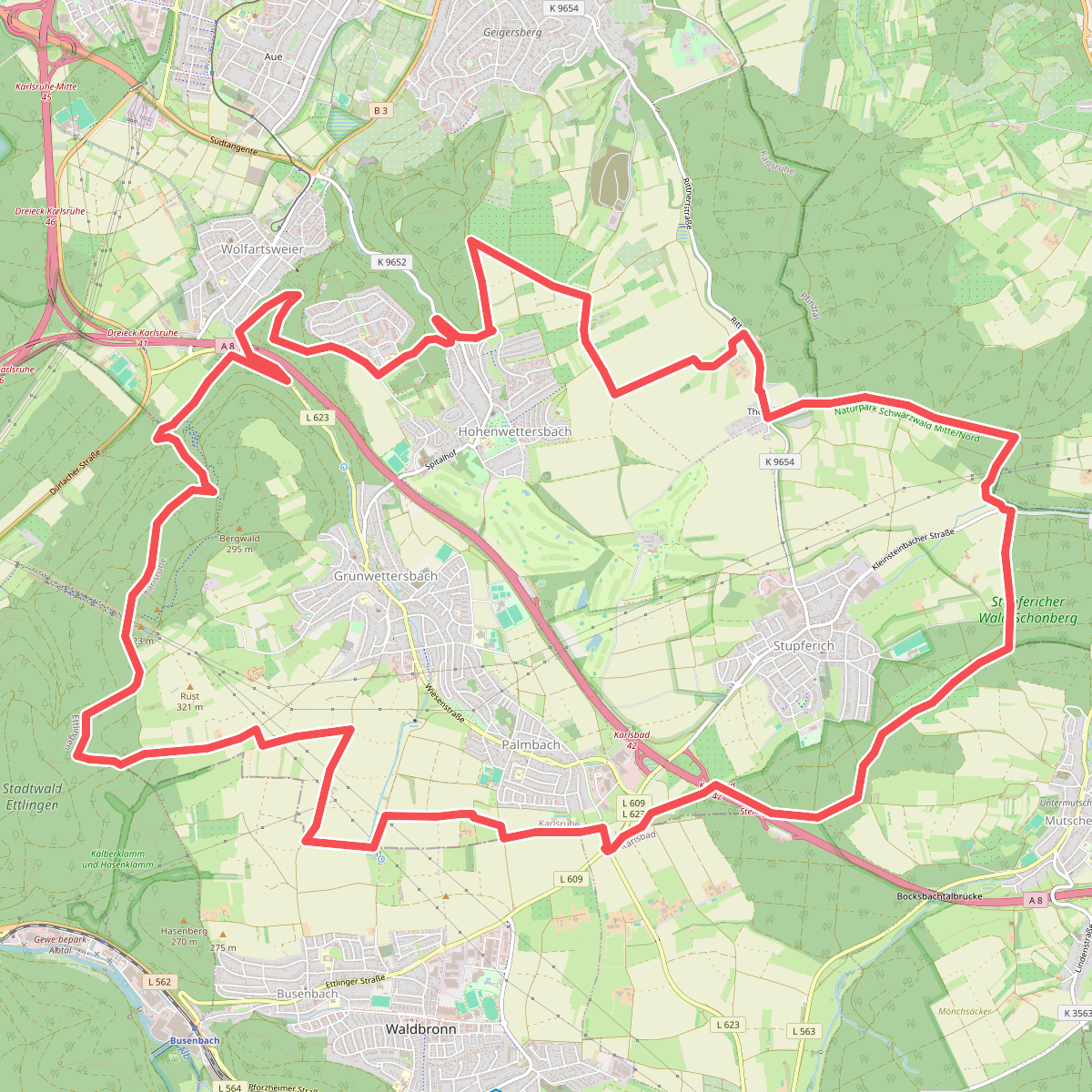 Bergdörfer Grenzweg