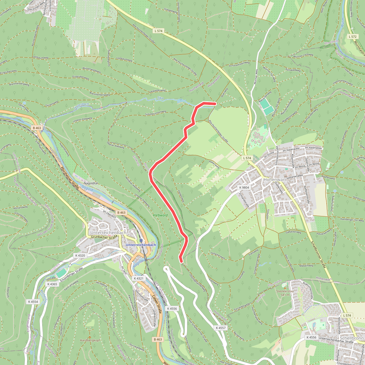 Sikinbrunnen - Klebwald