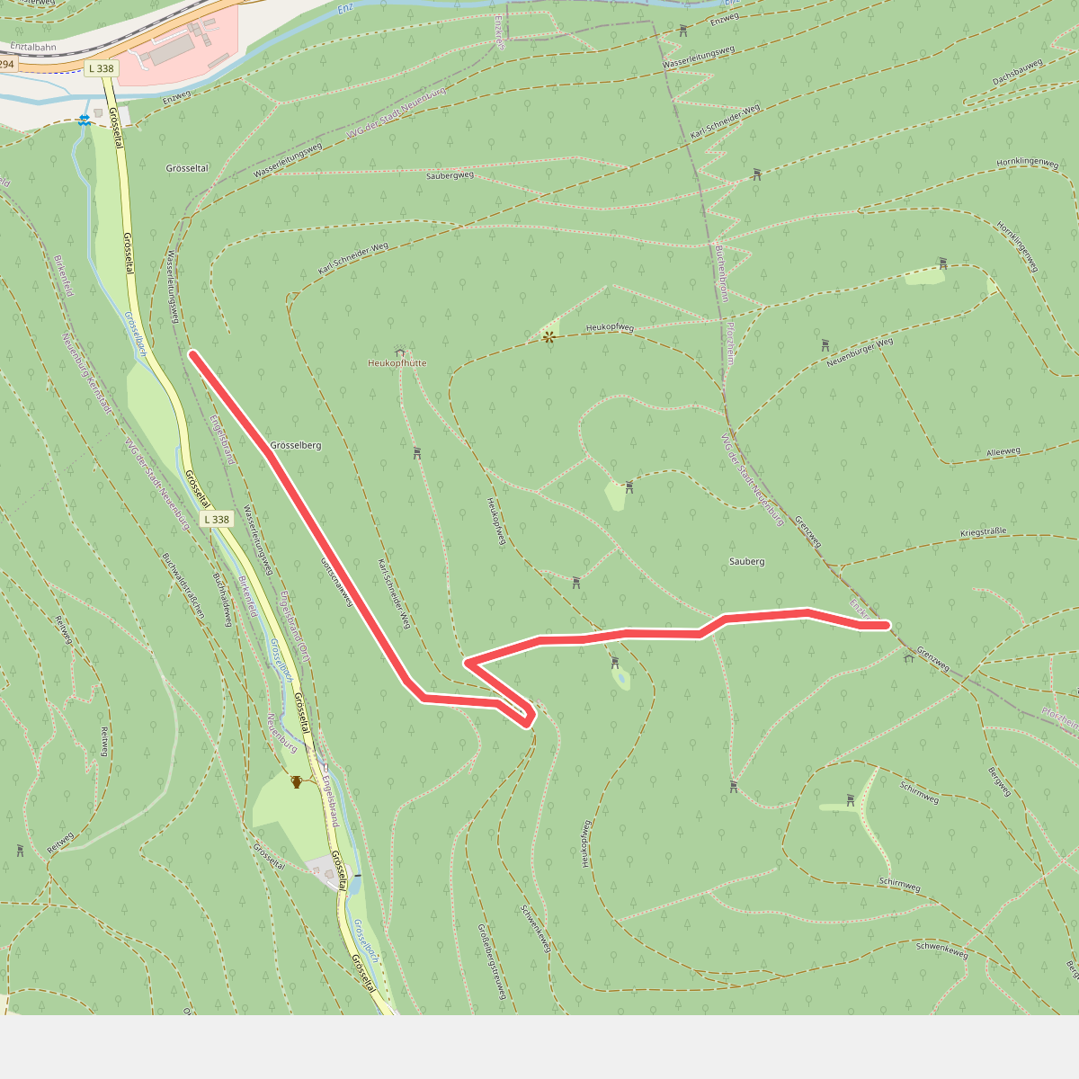 Winterhälde - Grösseltalberg
