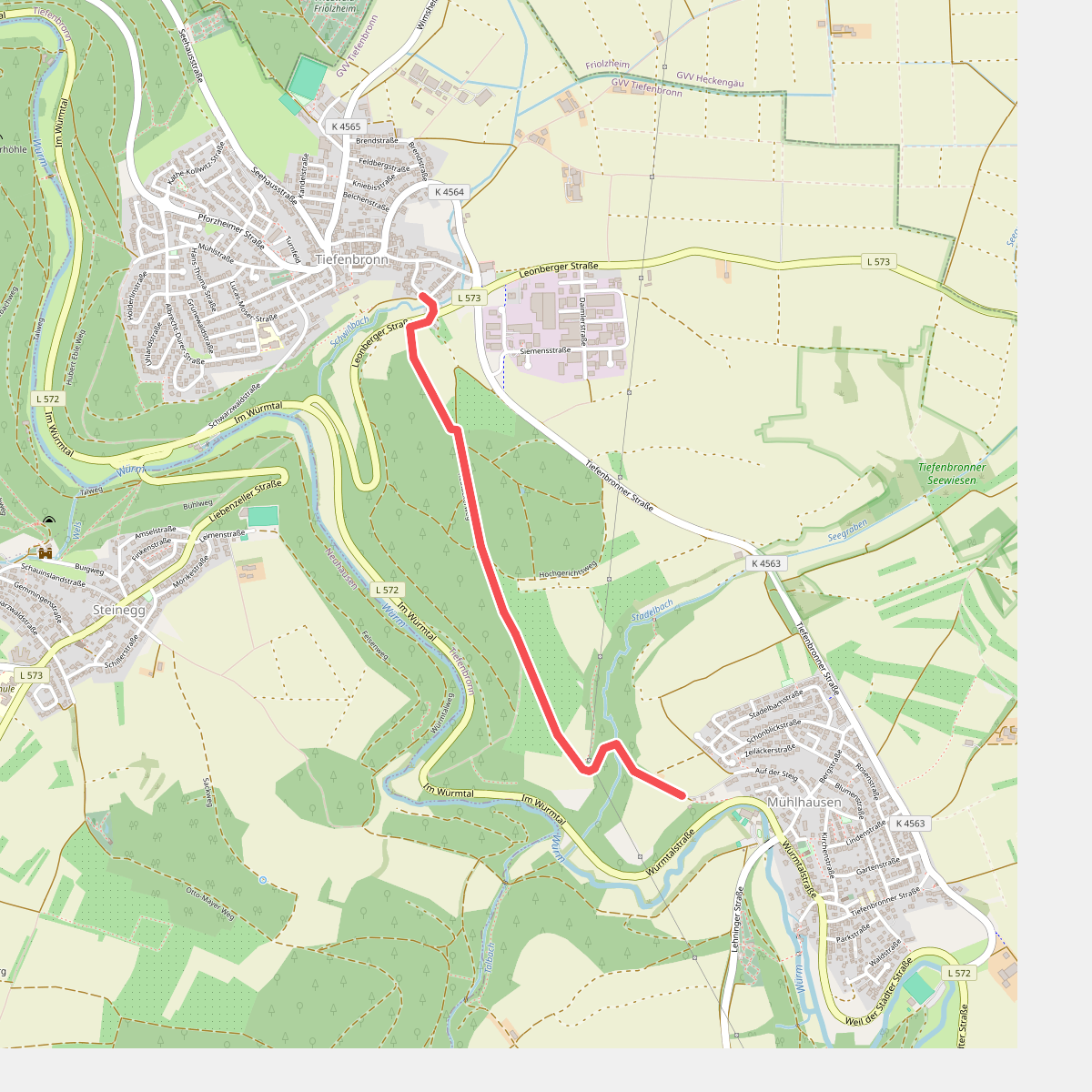 Stadelbach - Tiefenbronn Schwarzer Adler