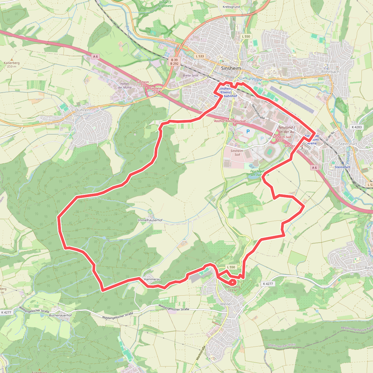 Kompass des Kraichgaus