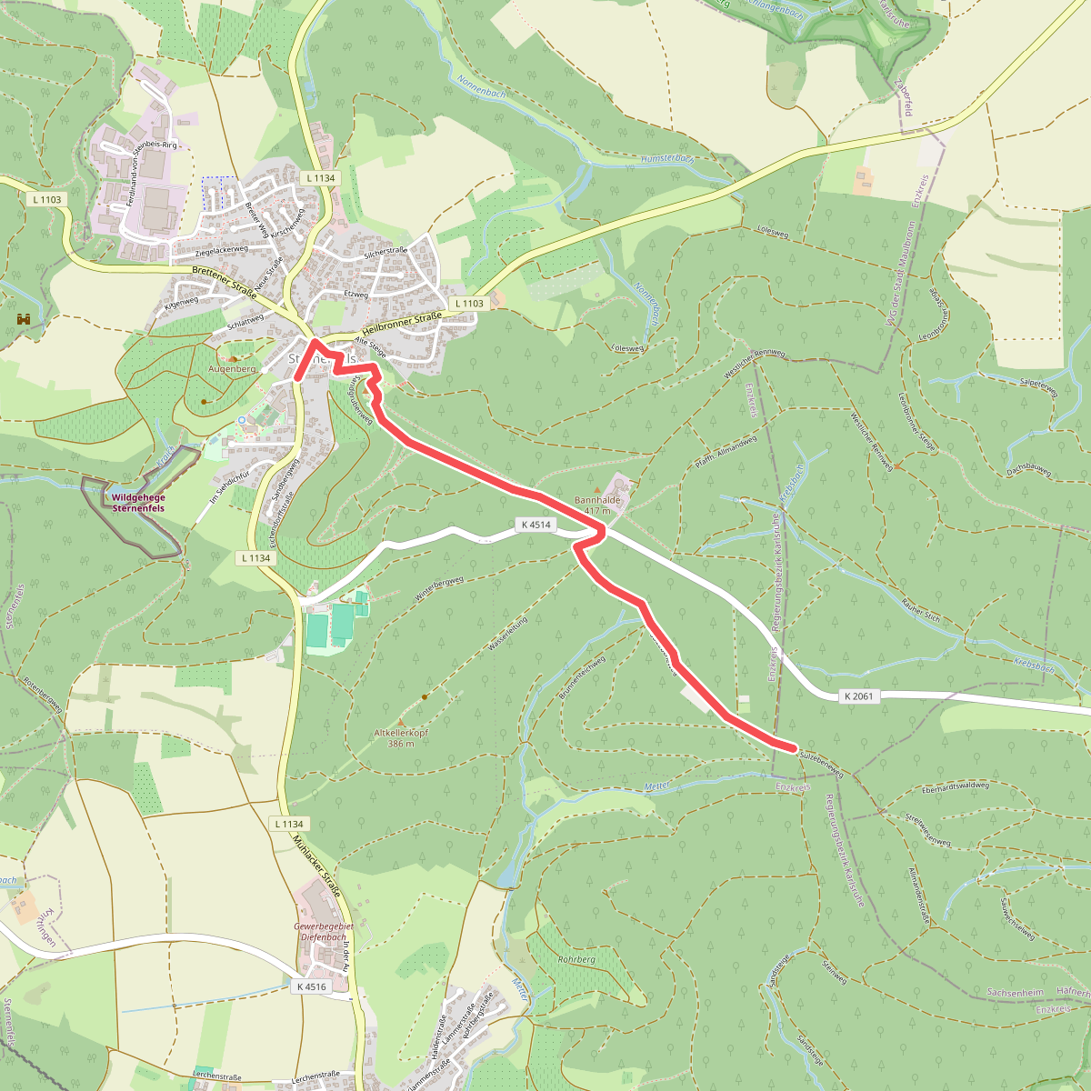 Stromberg-Route 2 Walk & Wein Krauchgau-Stromberg