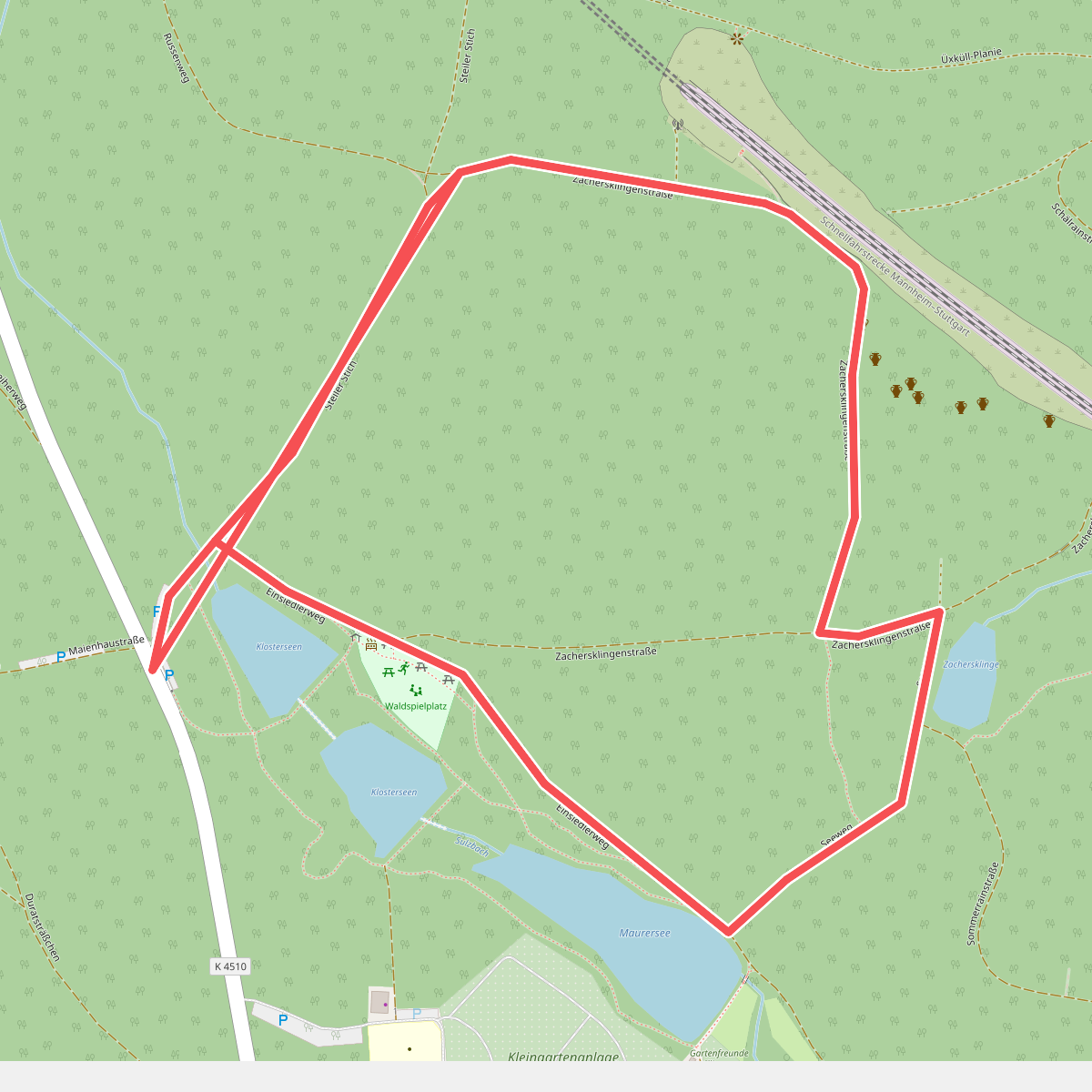 Illingen/Württemberg: Rundwanderweg Nr. 2