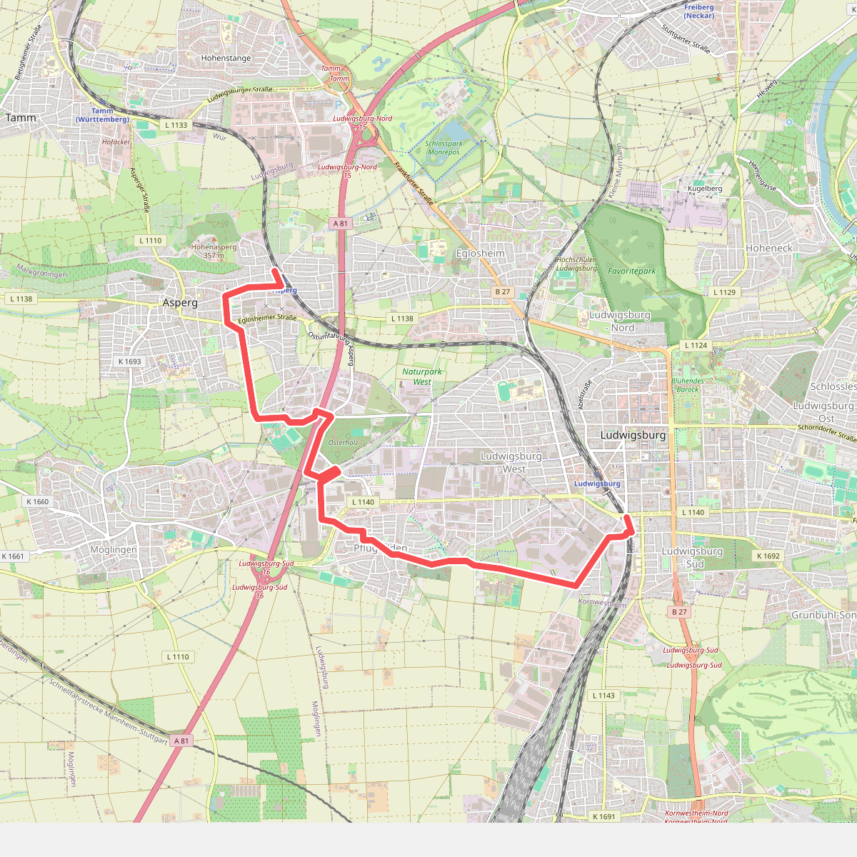 SAV Roter Punkt, Ludwigsburg - Asperg