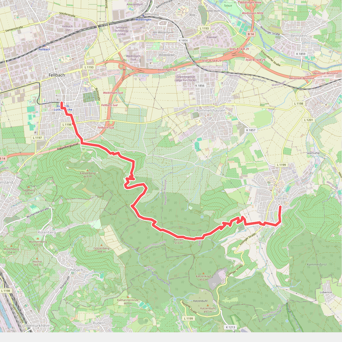 Fellbacher Höhenweg