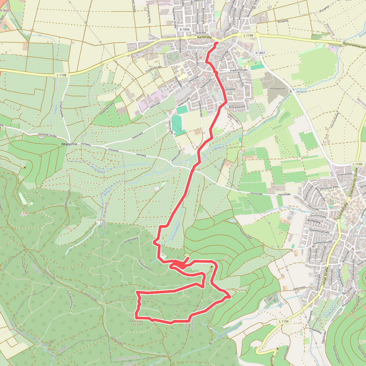 Kernenturm Weg