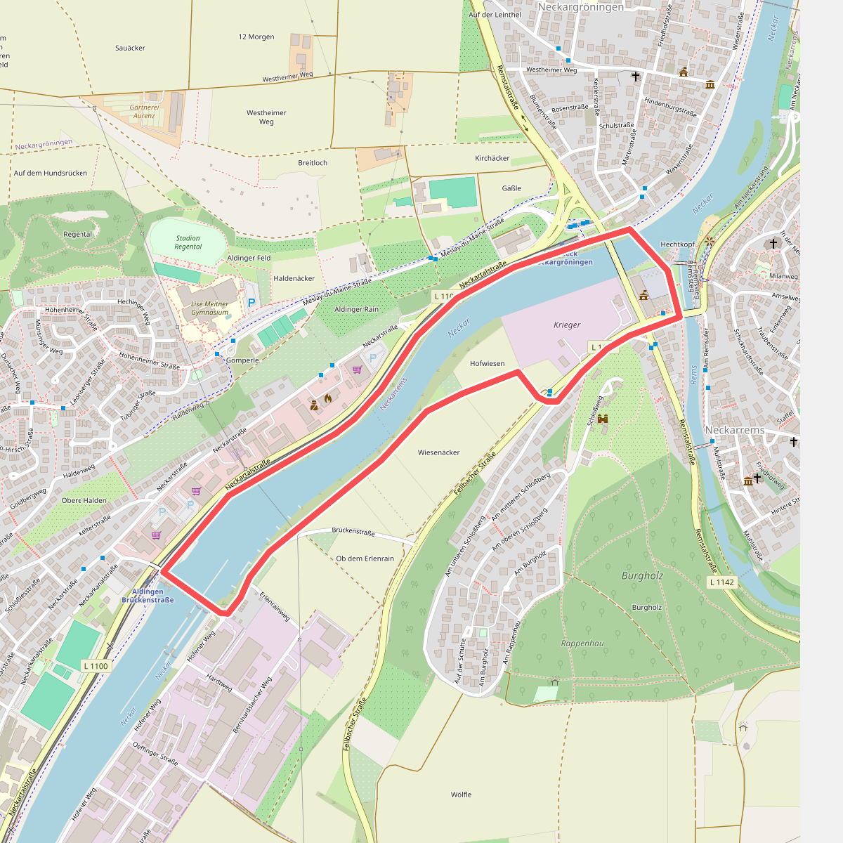 Rundwanderweg 1 (Ahorn)
