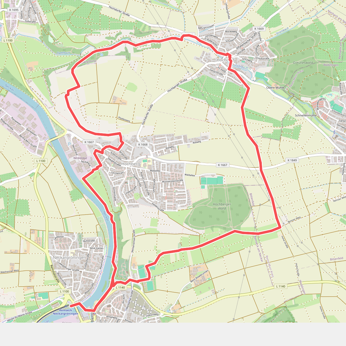 Rundwanderweg 6 (Reh)