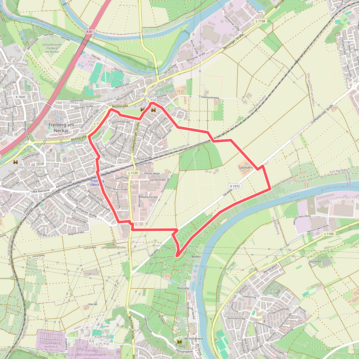 Freiberger Rundwanderweg 1