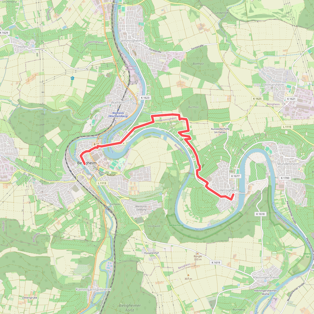 blaues Kreuz Besigheim - Hessigheim