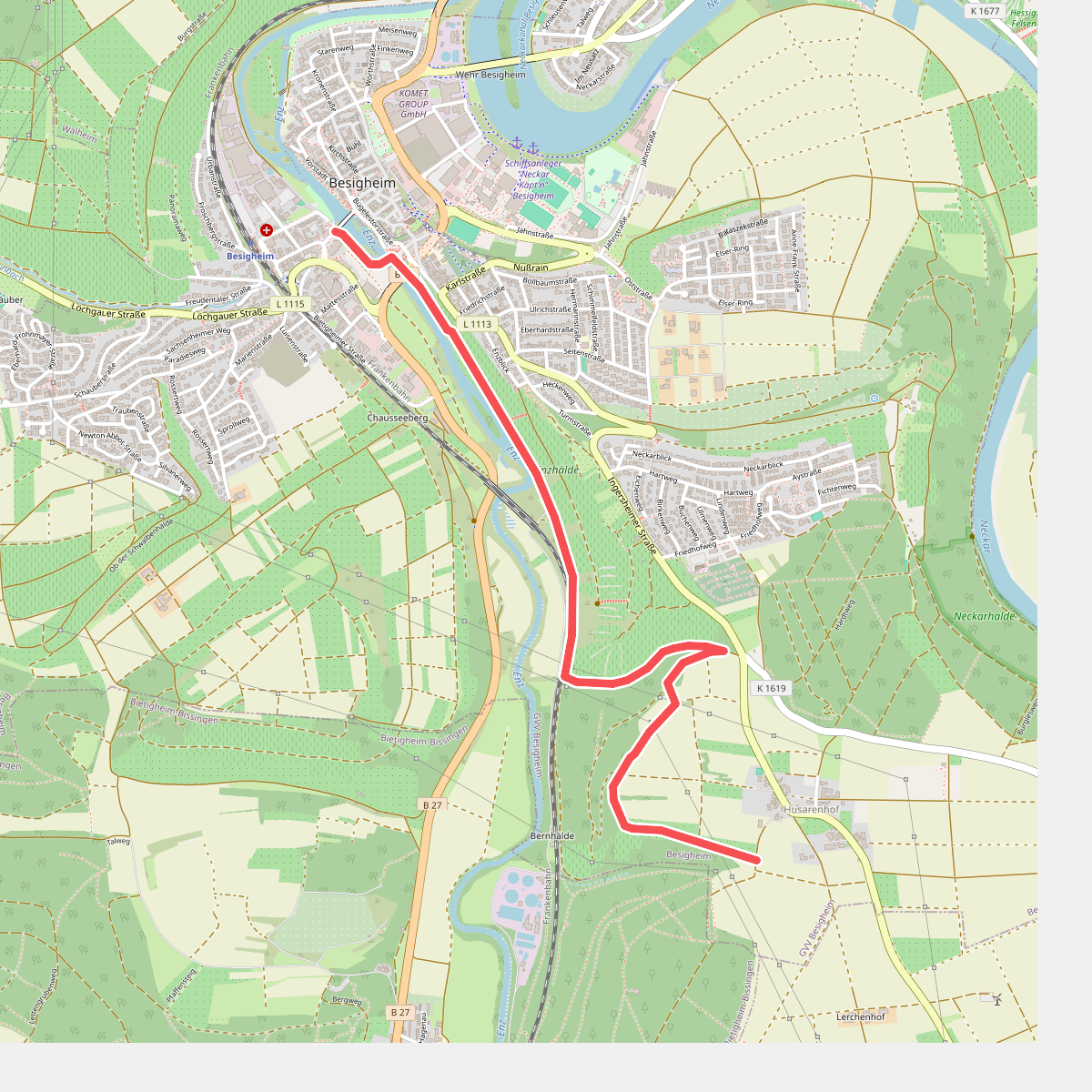 blaues Minus HW10 Besigheim - HW10 Husarenhof