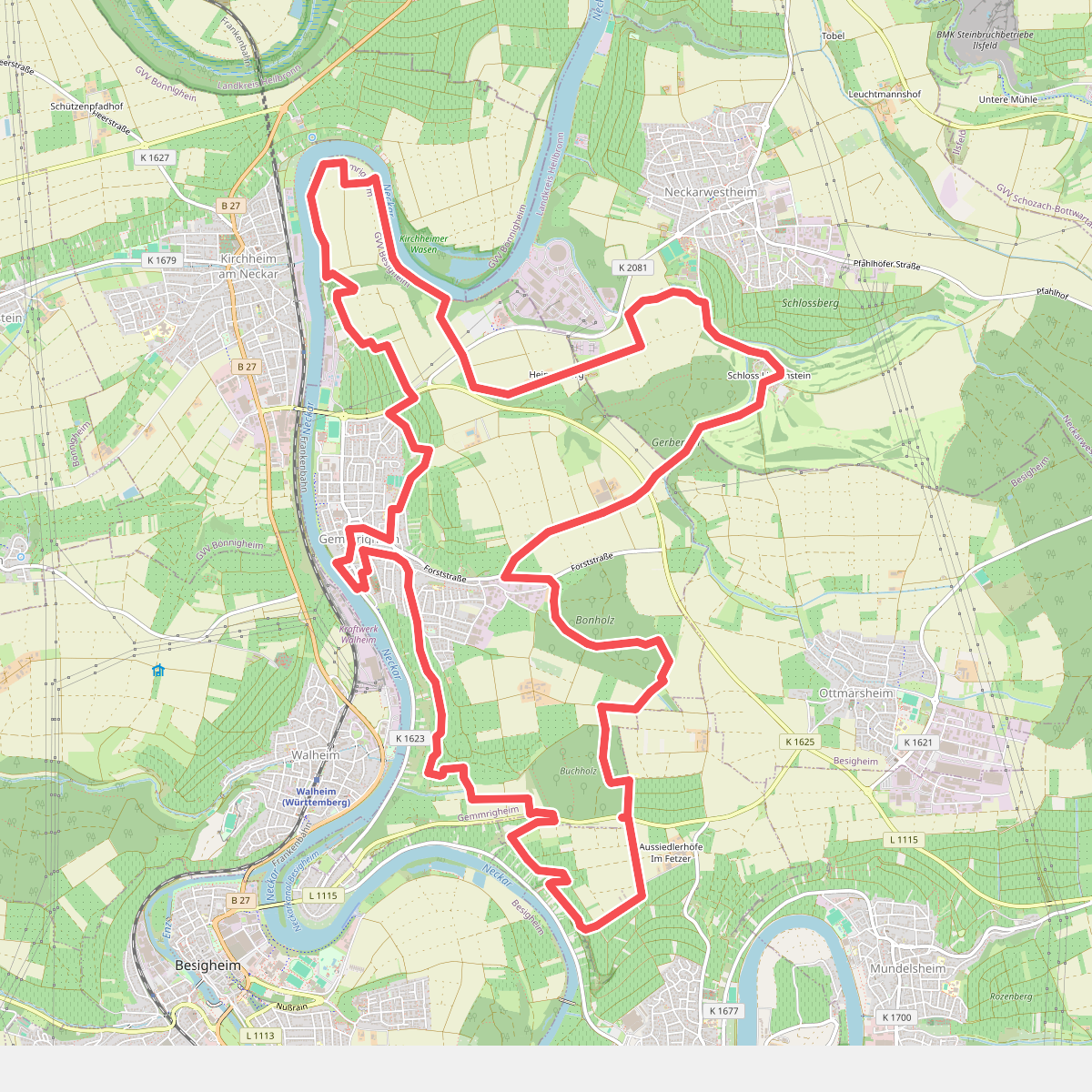 Gemmrigheimer Rundwanderweg