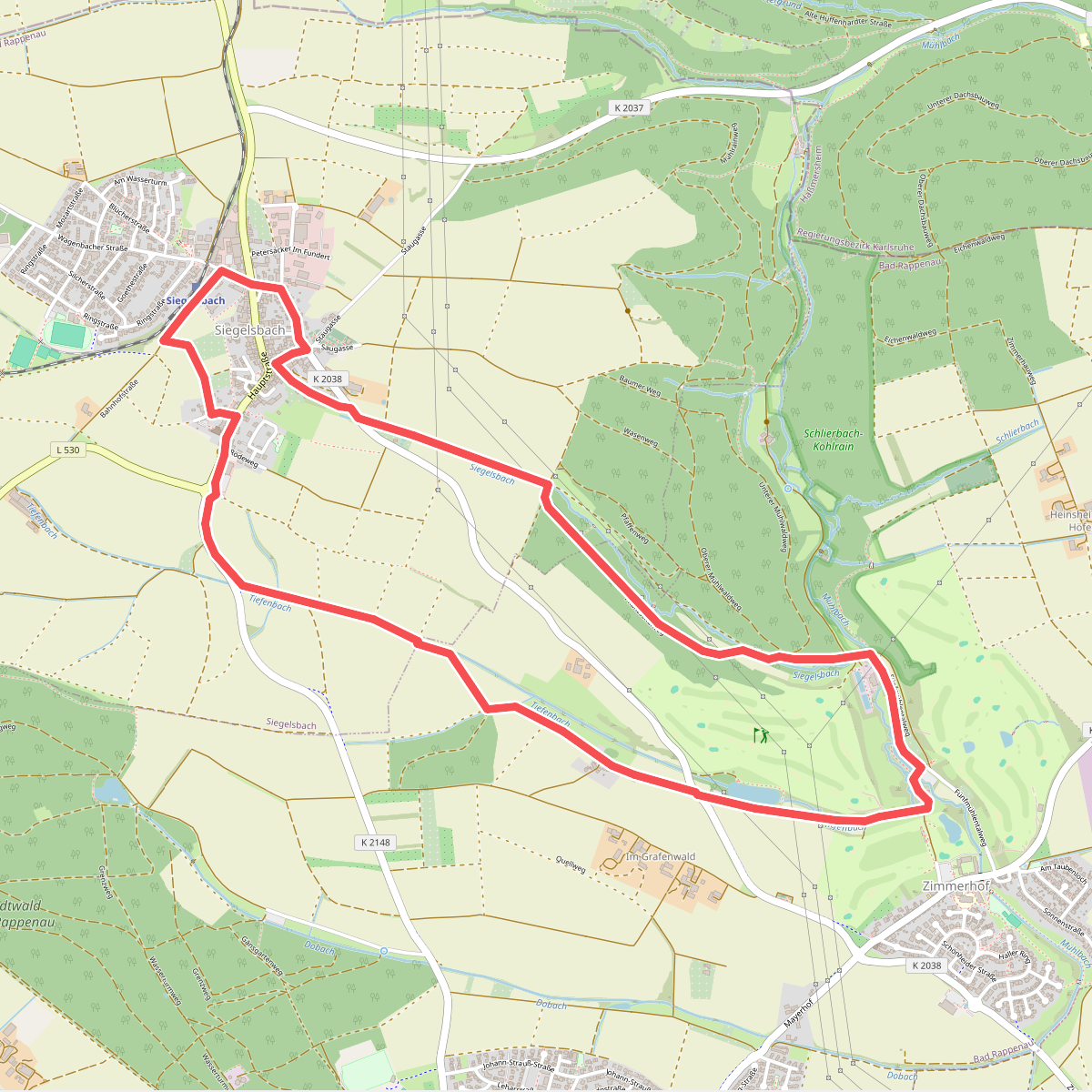 KR7 Fünfmühlental-Römersee Rundweg