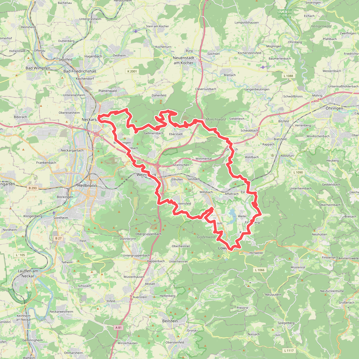 WT5 Entlang des Württembergischen Weinwanderweges