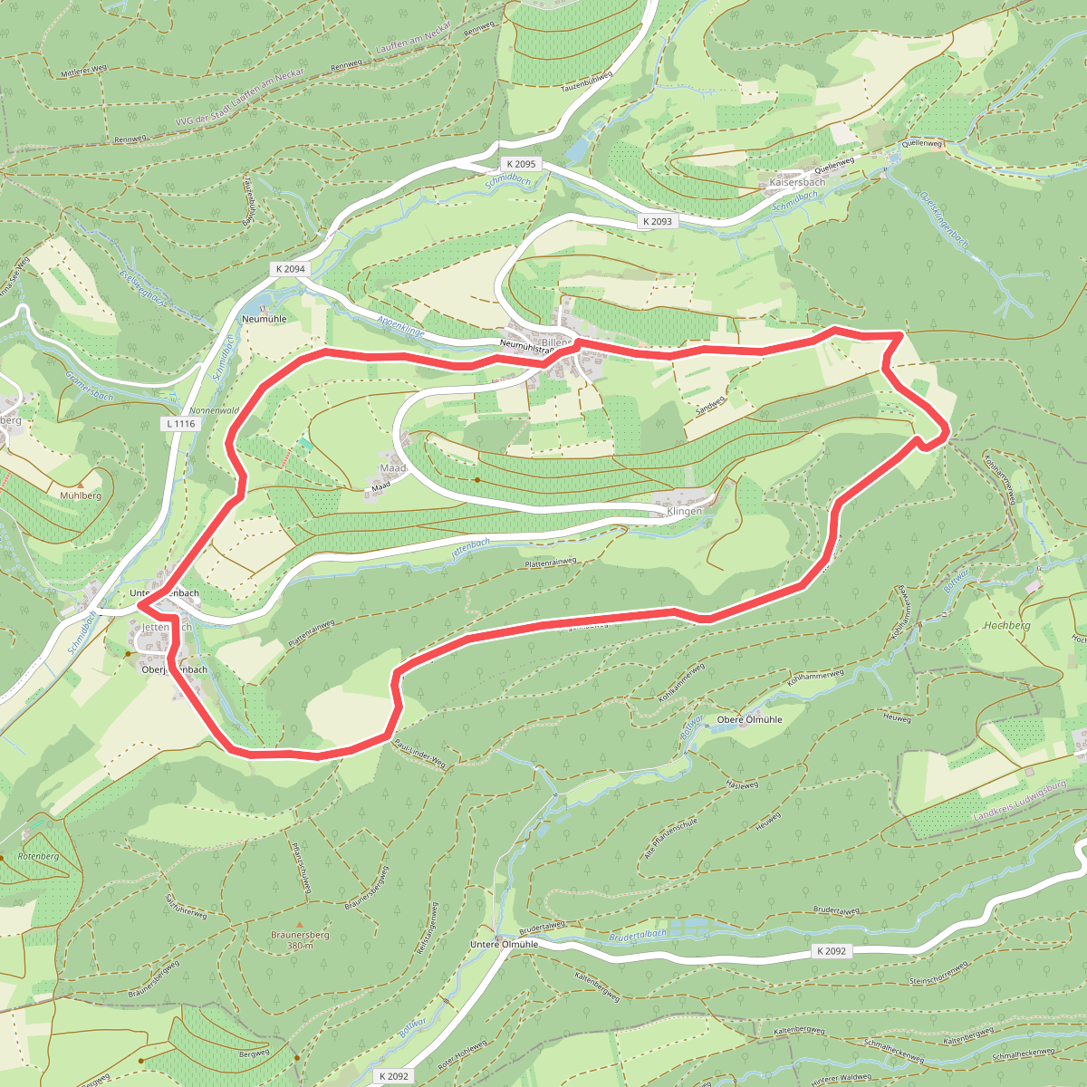 Beilstein - Rundweg 12