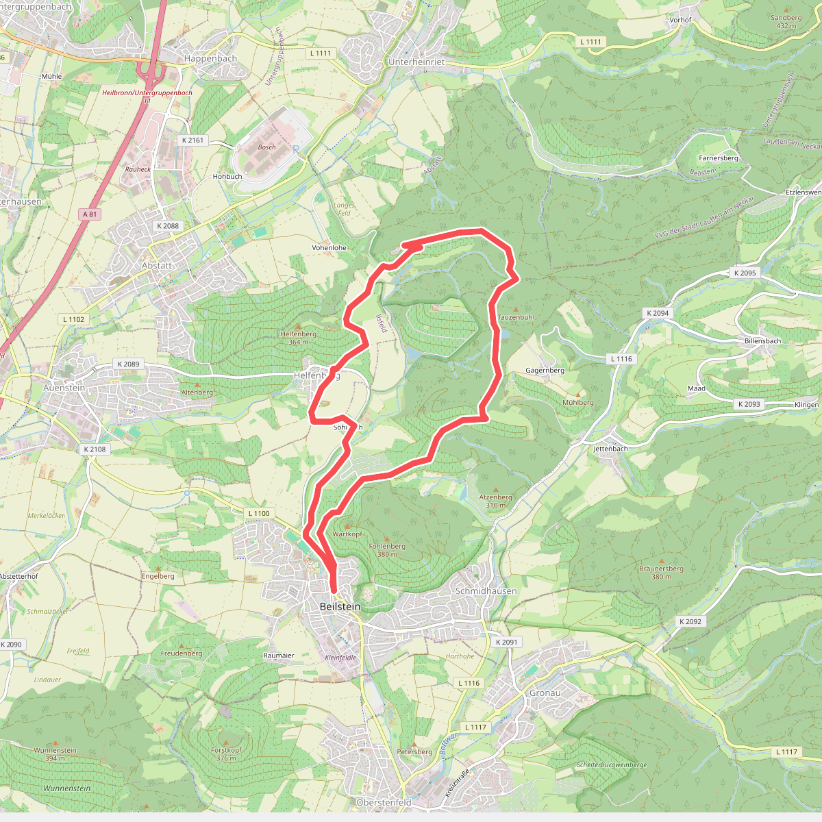 Beilstein - Rundweg 2