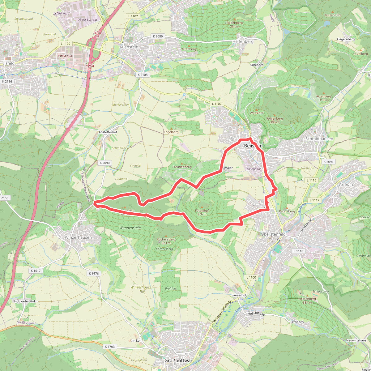 Beilstein - Rundweg 8