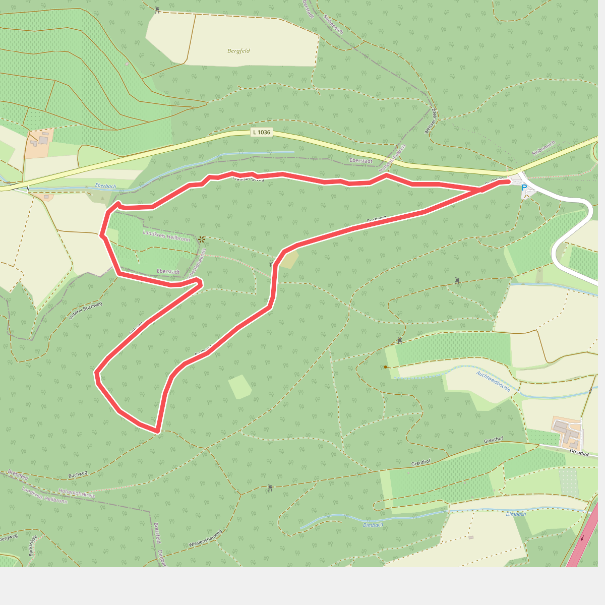 Wanderweg 2 Steinerner Tisch