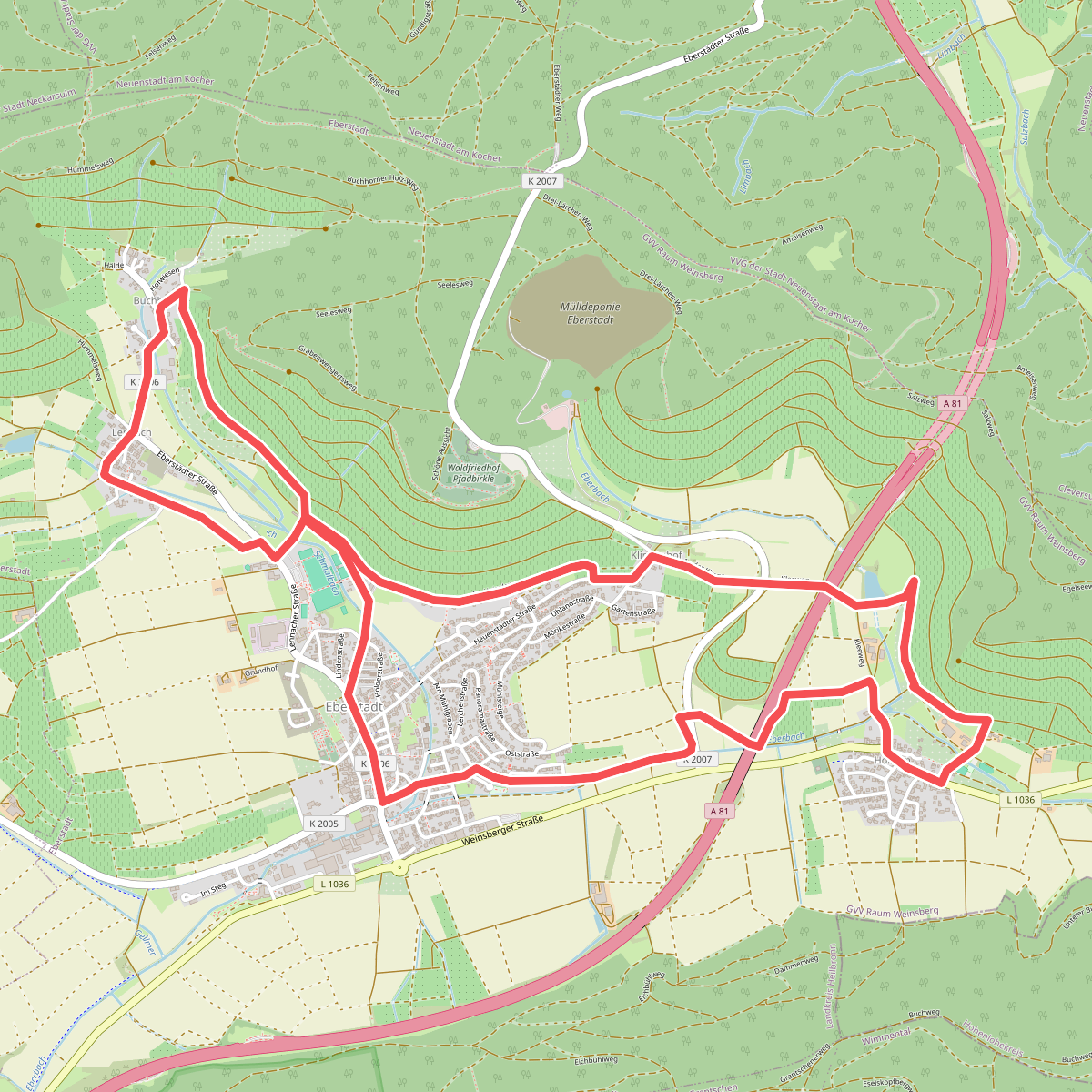 WT10 Brunnen und Quellen in Eberstadt