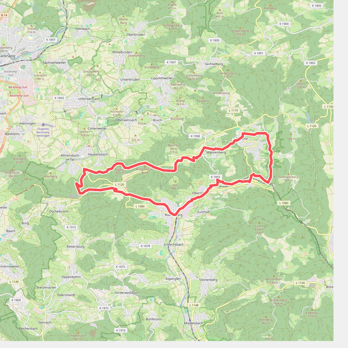 Berg und Tal