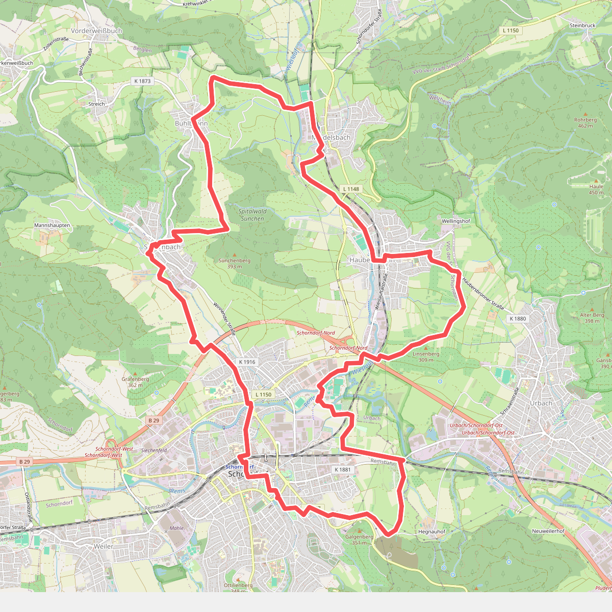 Im Wieslauftal
