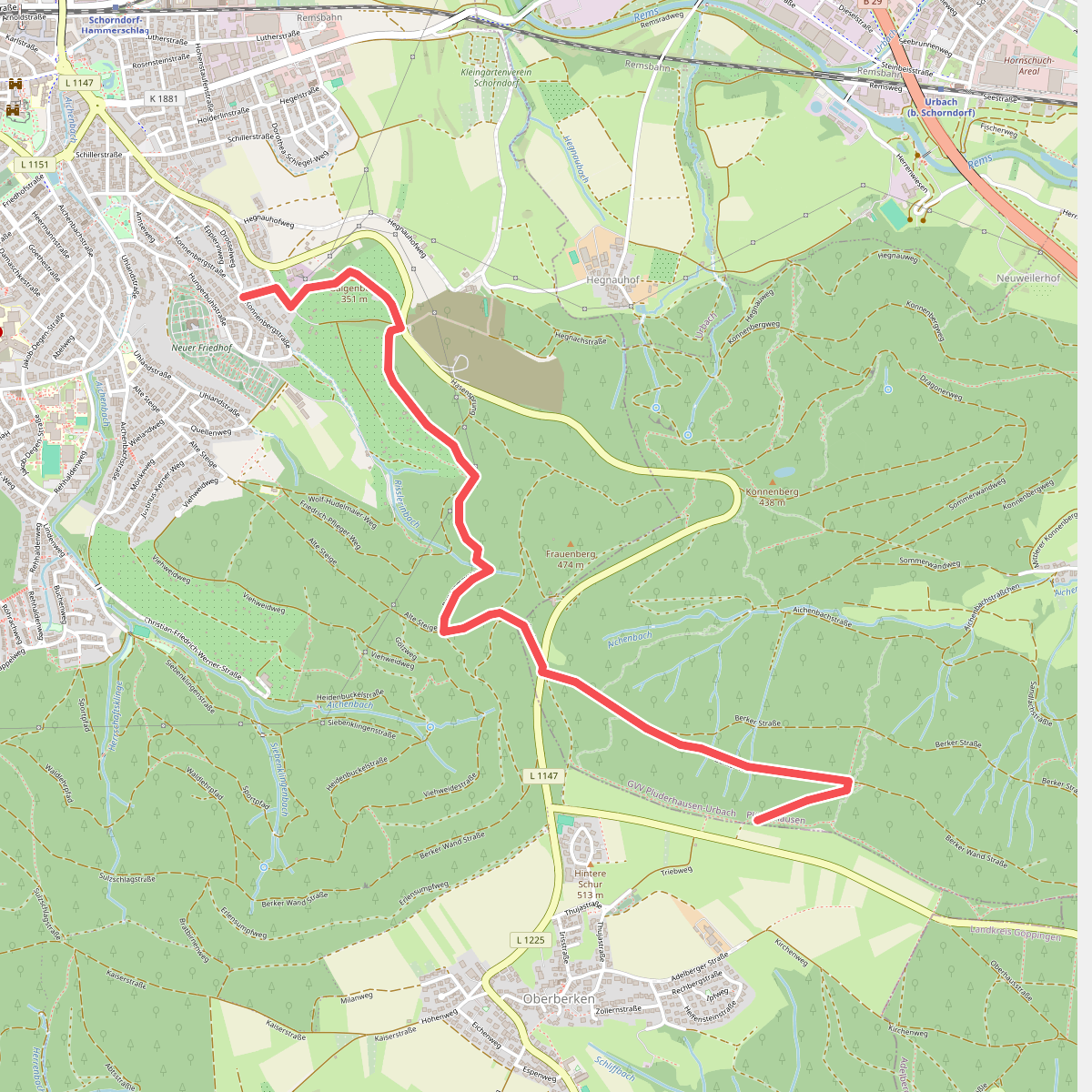 Schorndorf - Oberberken