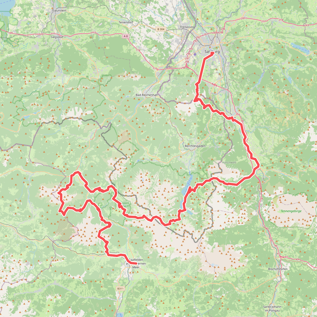 Kalkbergen West – Arnoweg · Arnoweg etappe 1