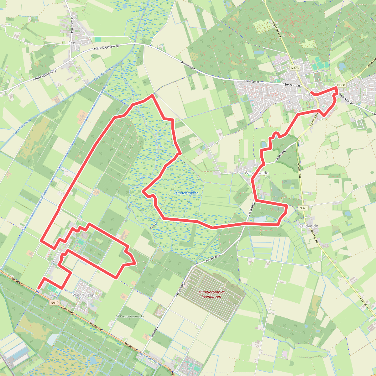 Veenhuizen - Norg · Drenthepad etappe 6