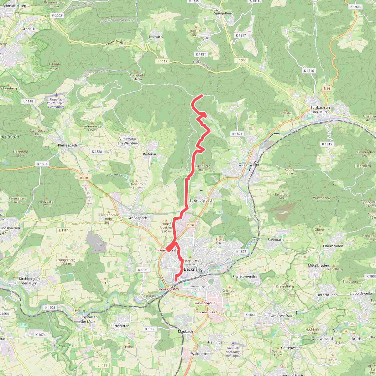 Backnang - Bucheiche