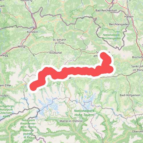 Pinzgauer Grasberge – Arnoweg · Arnoweg etappe 2
