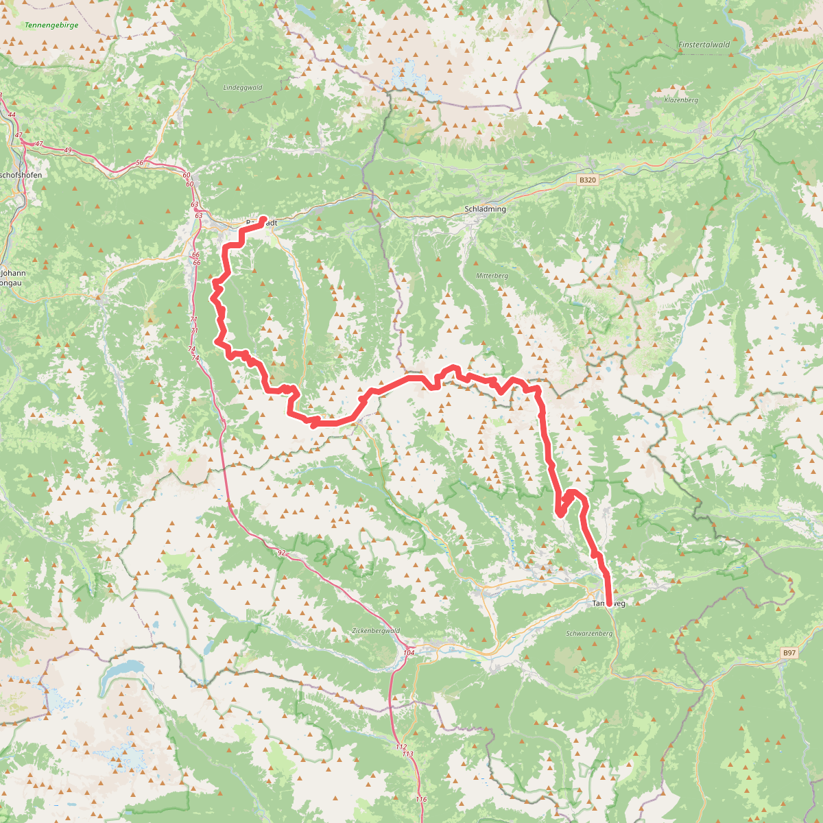 Niedere Tauern - Arnoweg · Arnoweg etappe 6