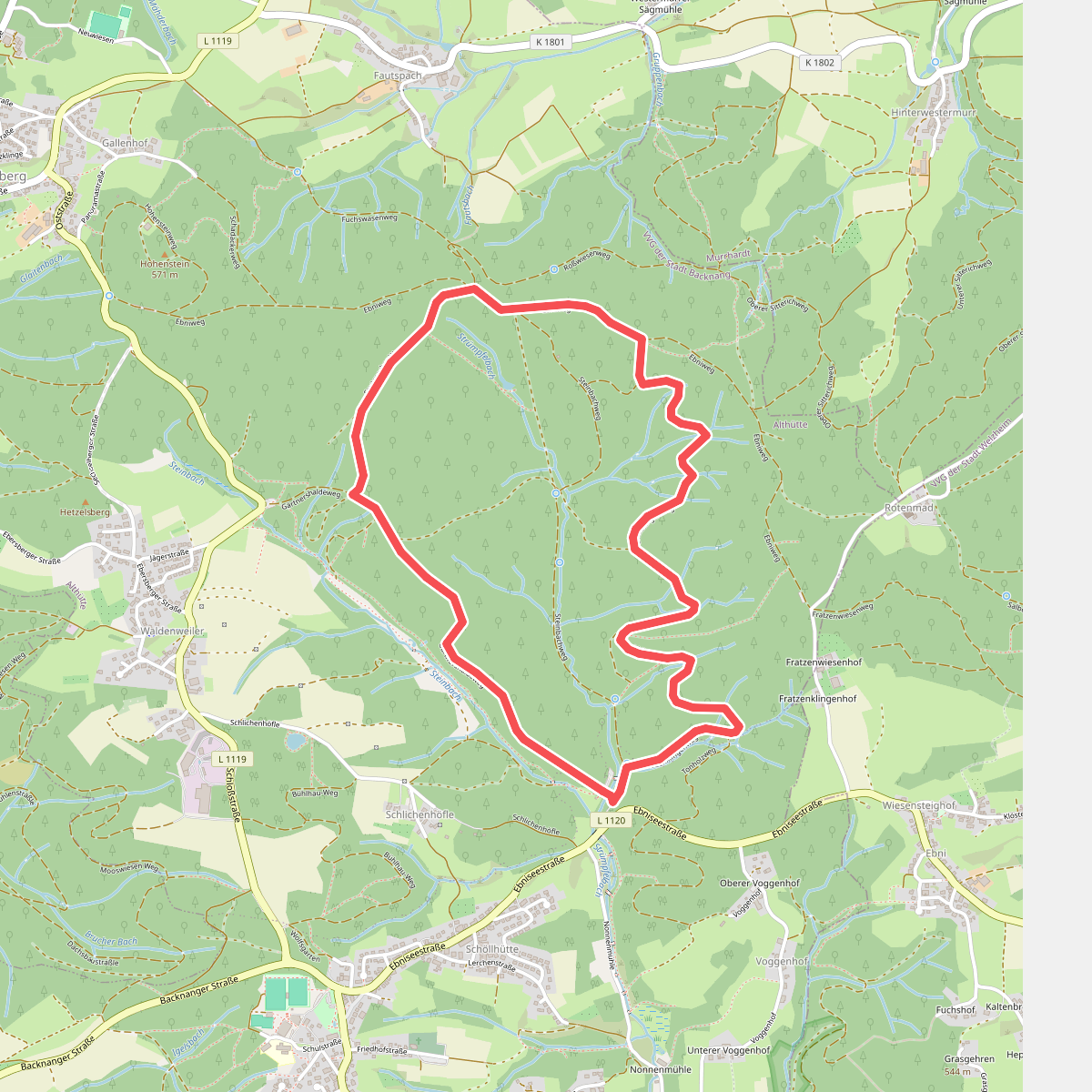 Althütte - Rundwanderweg 2