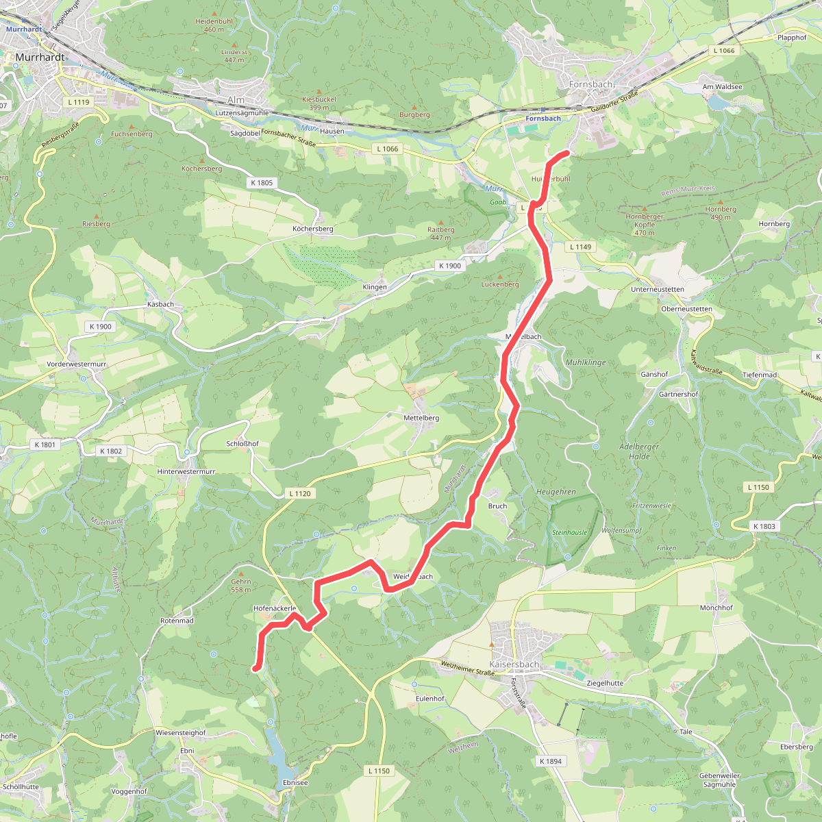 Nebenlinie des SAV (blaues Kreuz)