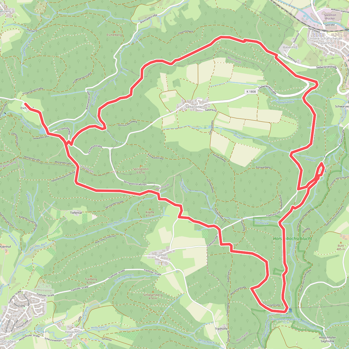 Eschelhof - Hörschbachtour