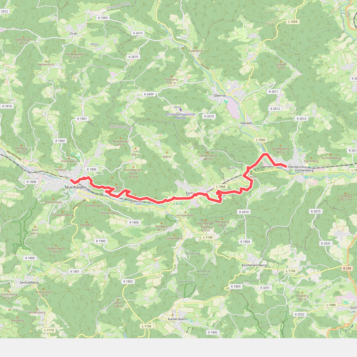bwegt-Wanderweg Fichtenberg-Murrhardt