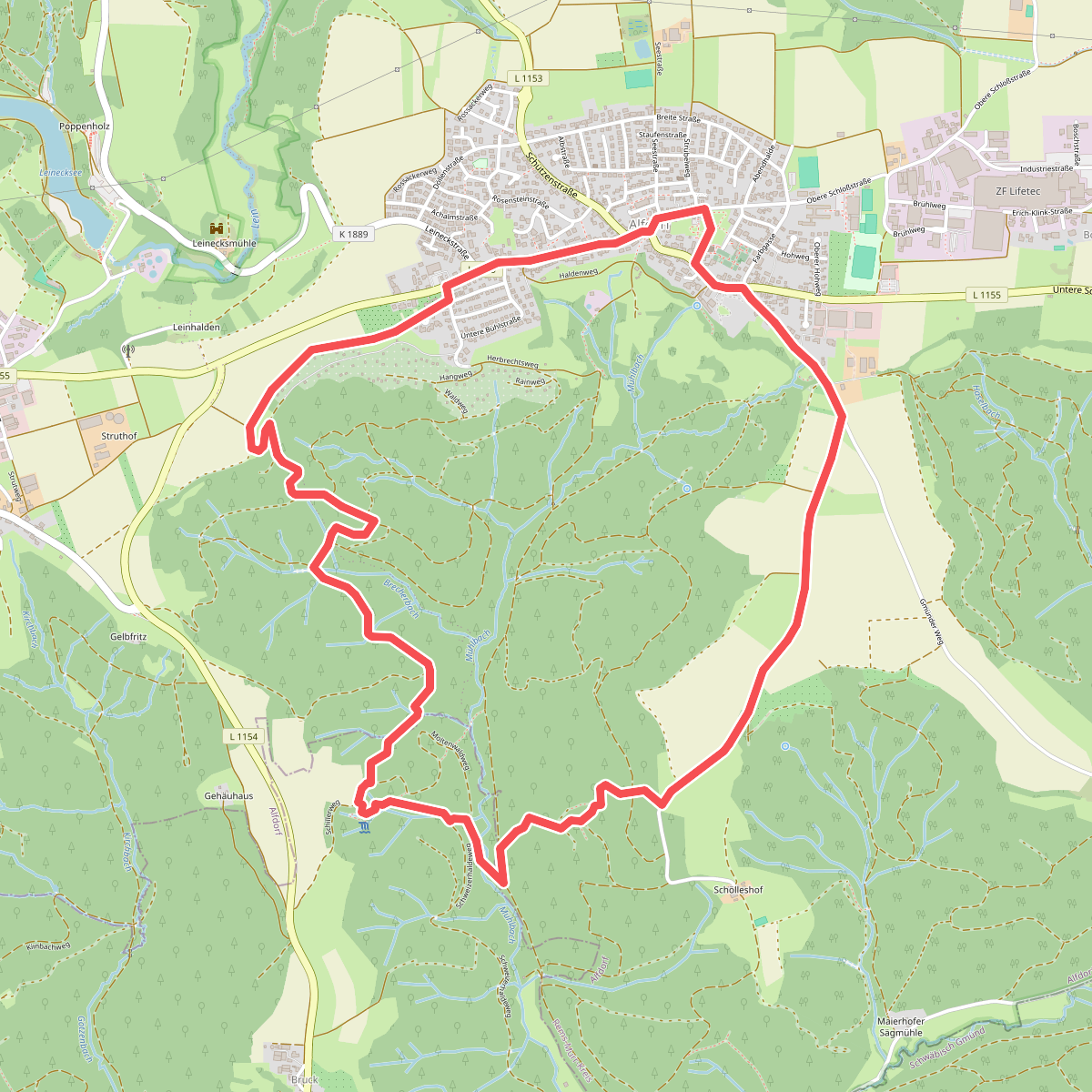 Hasen-Rundweg