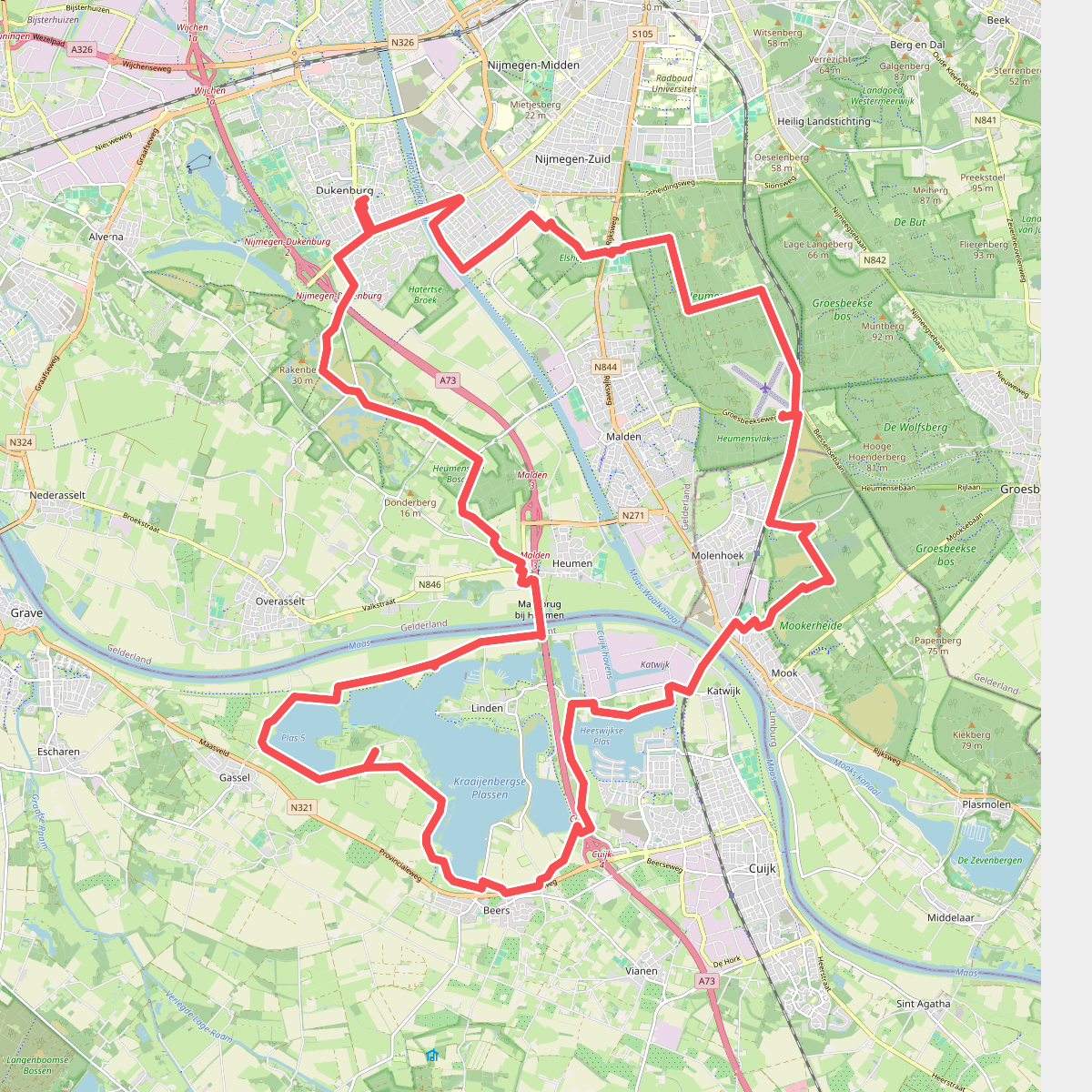 Training 4daagse 40km