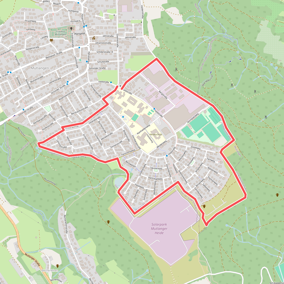 Mutlangen Rundwanderweg 4a
