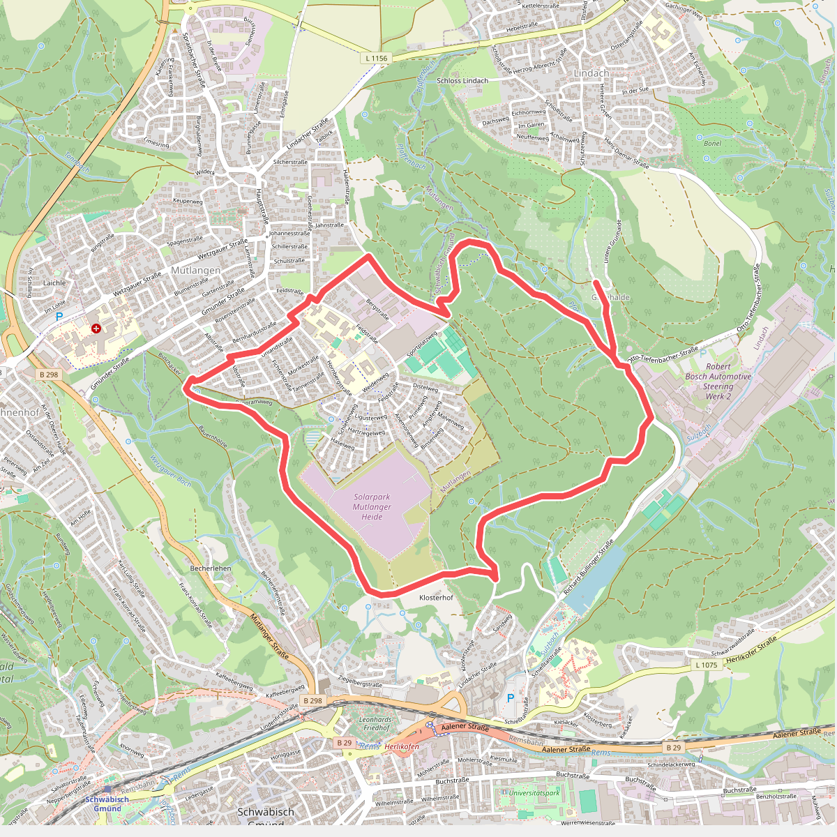 Mutlangen Rundwanderweg 4b