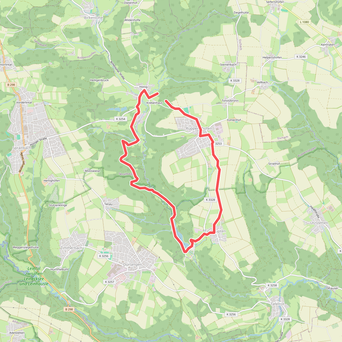 Ruppertshofen - Rundwanderweg 2