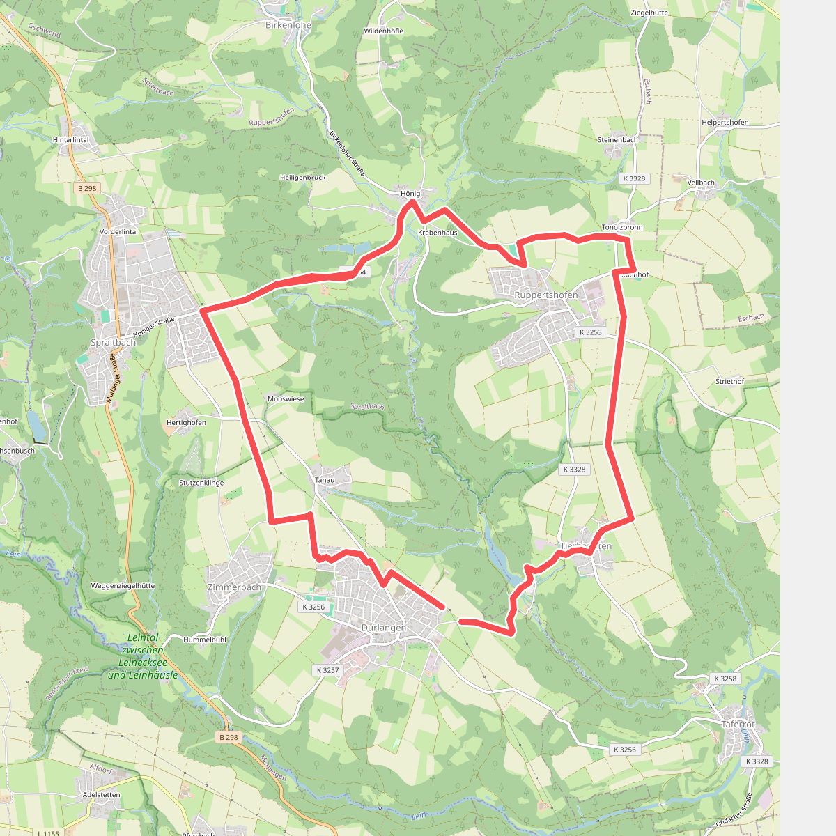 Ruppertshofen - Rundwanderweg 3